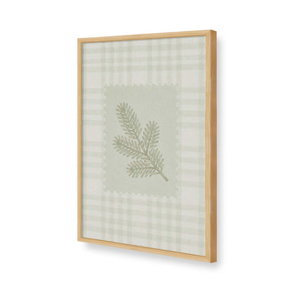 [Color:American Maple], Picture of art in a American Maple frame of the corner