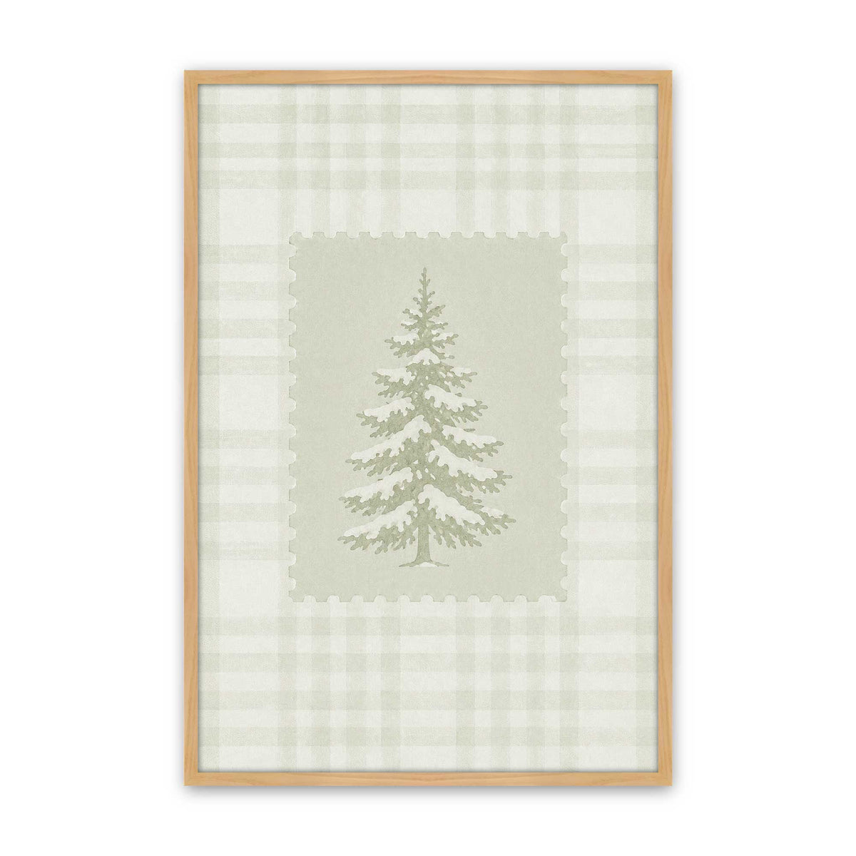 [Color:American Maple], Picture of art in a American Maple frame
