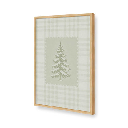 [Color:American Maple], Picture of art in a American Maple frame of the corner
