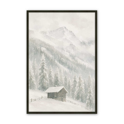 [Color:Satin Black], Picture of art in a Satin Black frame