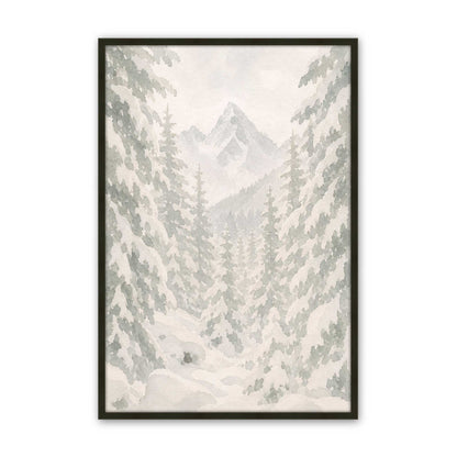 [Color:Satin Black], Picture of art in a Satin Black frame
