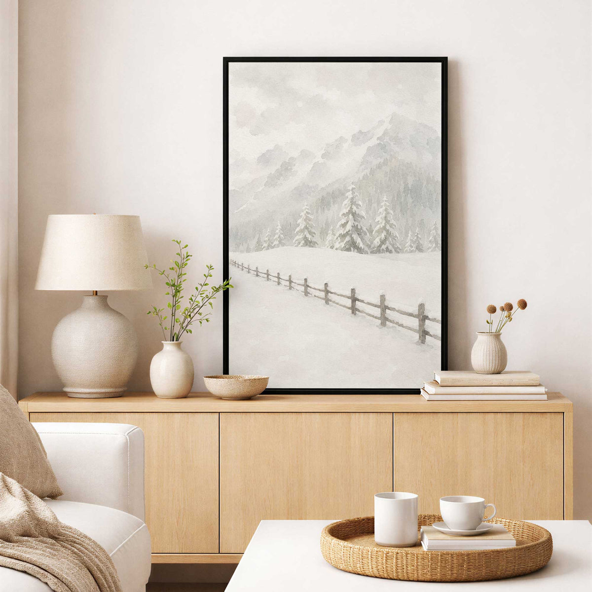 Picture of art in a room
