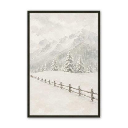 [Color:Satin Black], Picture of art in a Satin Black frame