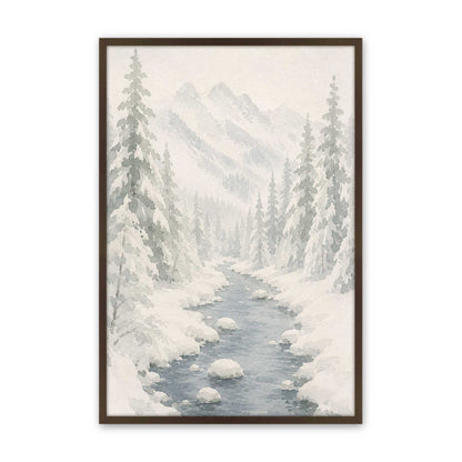 [Color:Belvinder Brown], Picture of art in a Belvinder Brown frame