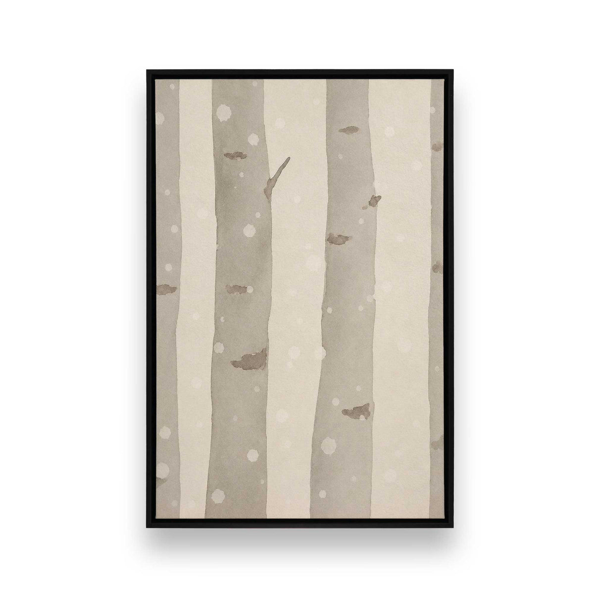 [Color:Satin Black], Picture of art in a Satin Black frame