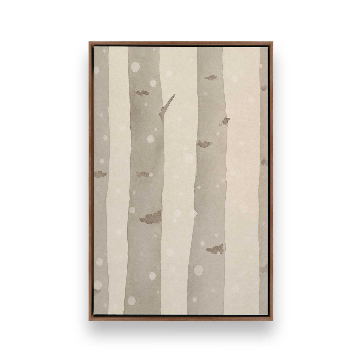 [Color:Walnut], Picture of art in a Walnut frame