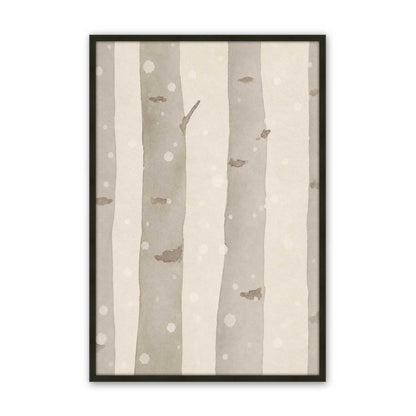 [Color:Satin Black], Picture of art in a Satin Black frame