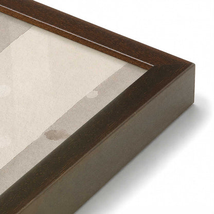 [Color:Belvinder Brown], Picture of art in a Belvinder Brown frame at an angle