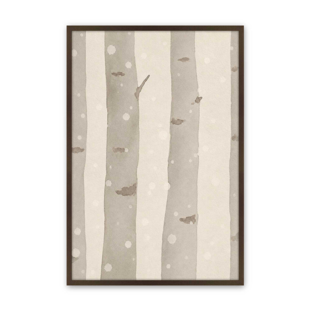 [Color:Brown], Picture of art in a Brown frame