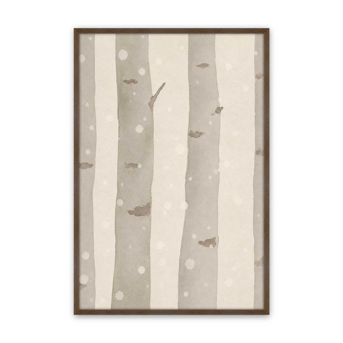 [Color:Walnut], Picture of art in a Walnut frame