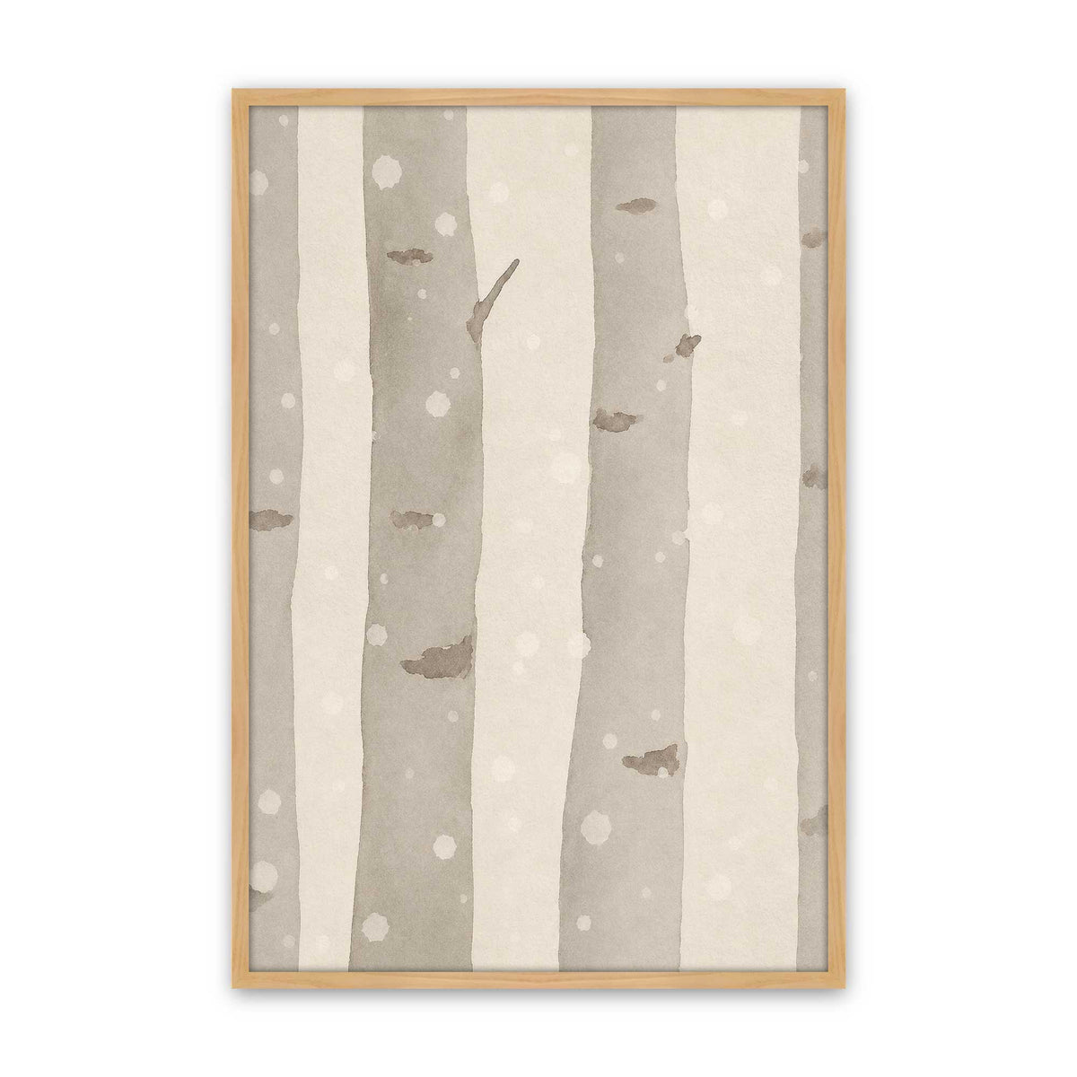 [Color:American Maple], Picture of art in a American Maple frame