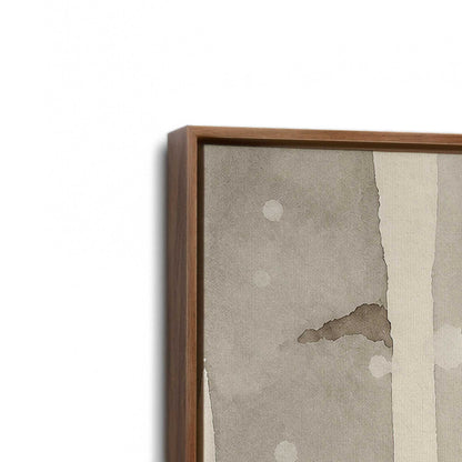[Color:Walnut], Picture of art in a Walnut frame at an angle
