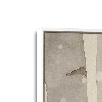 [Color:Opaque White], Picture of art in a White frame at an angle