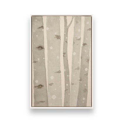 [Color:Opaque White], Picture of art in a White frame