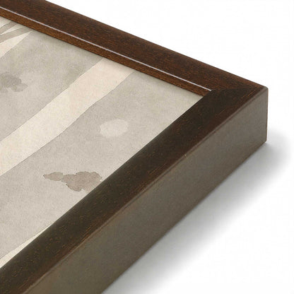 [Color:Belvinder Brown], Picture of art in a Belvinder Brown frame at an angle