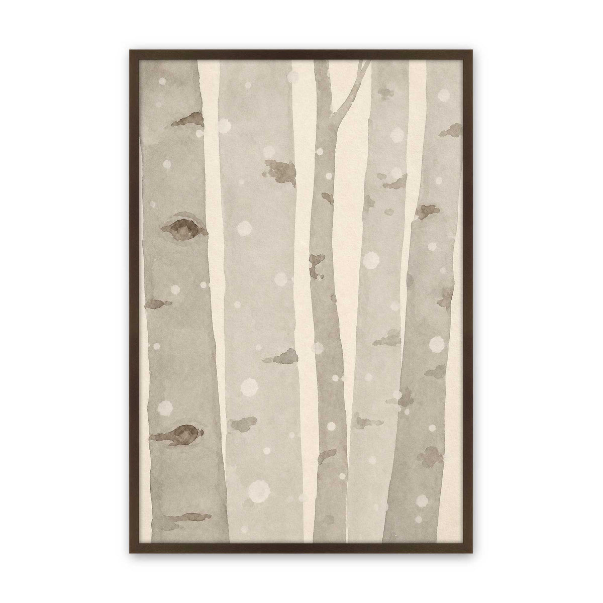 [Color:Brown], Picture of art in a Brown frame