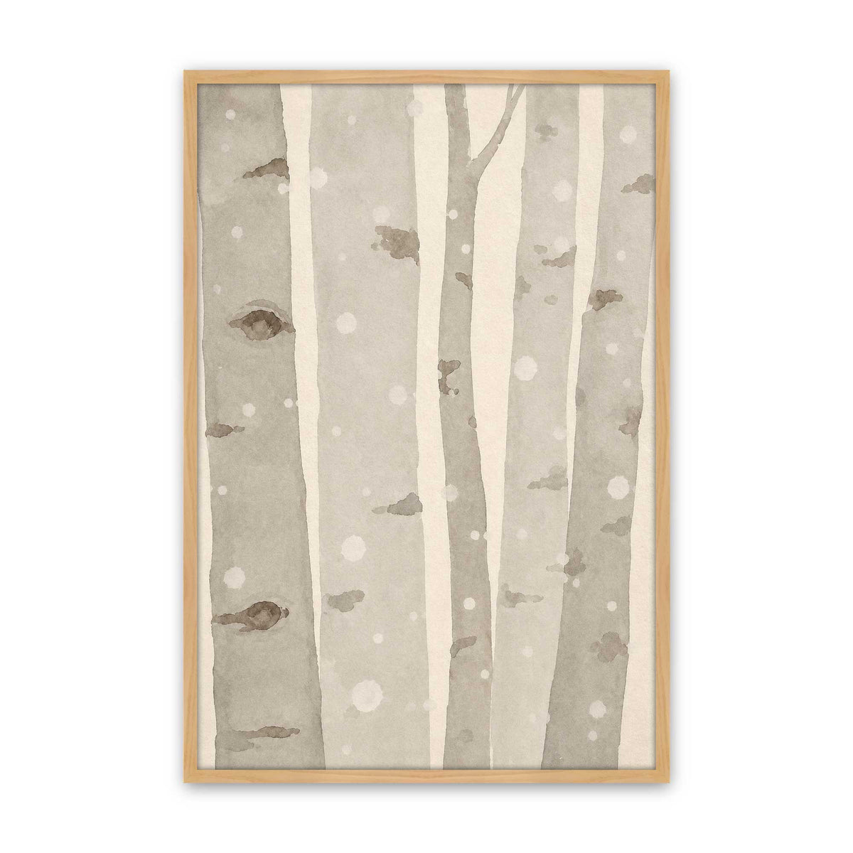 [Color:American Maple], Picture of art in a American Maple frame