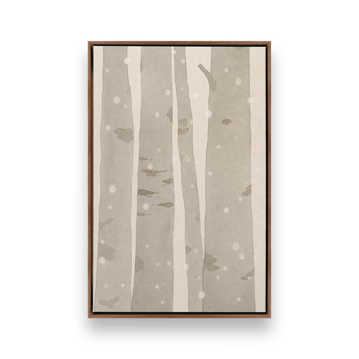 [Color:Walnut], Picture of art in a Walnut frame