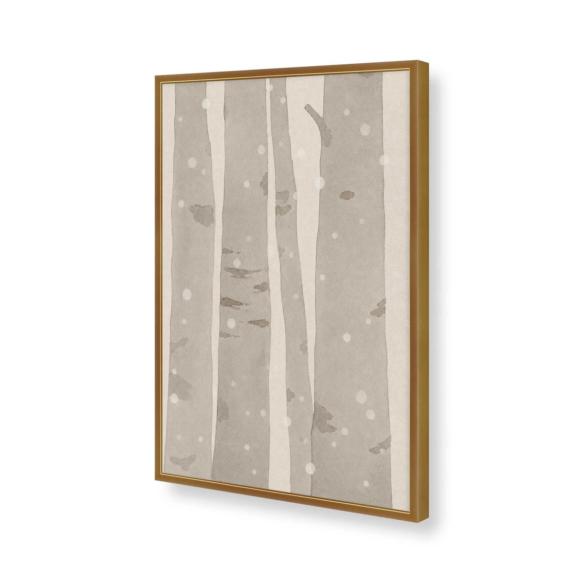 [Color:Polished Gold], Picture of art in a Polished Gold frame of the corner