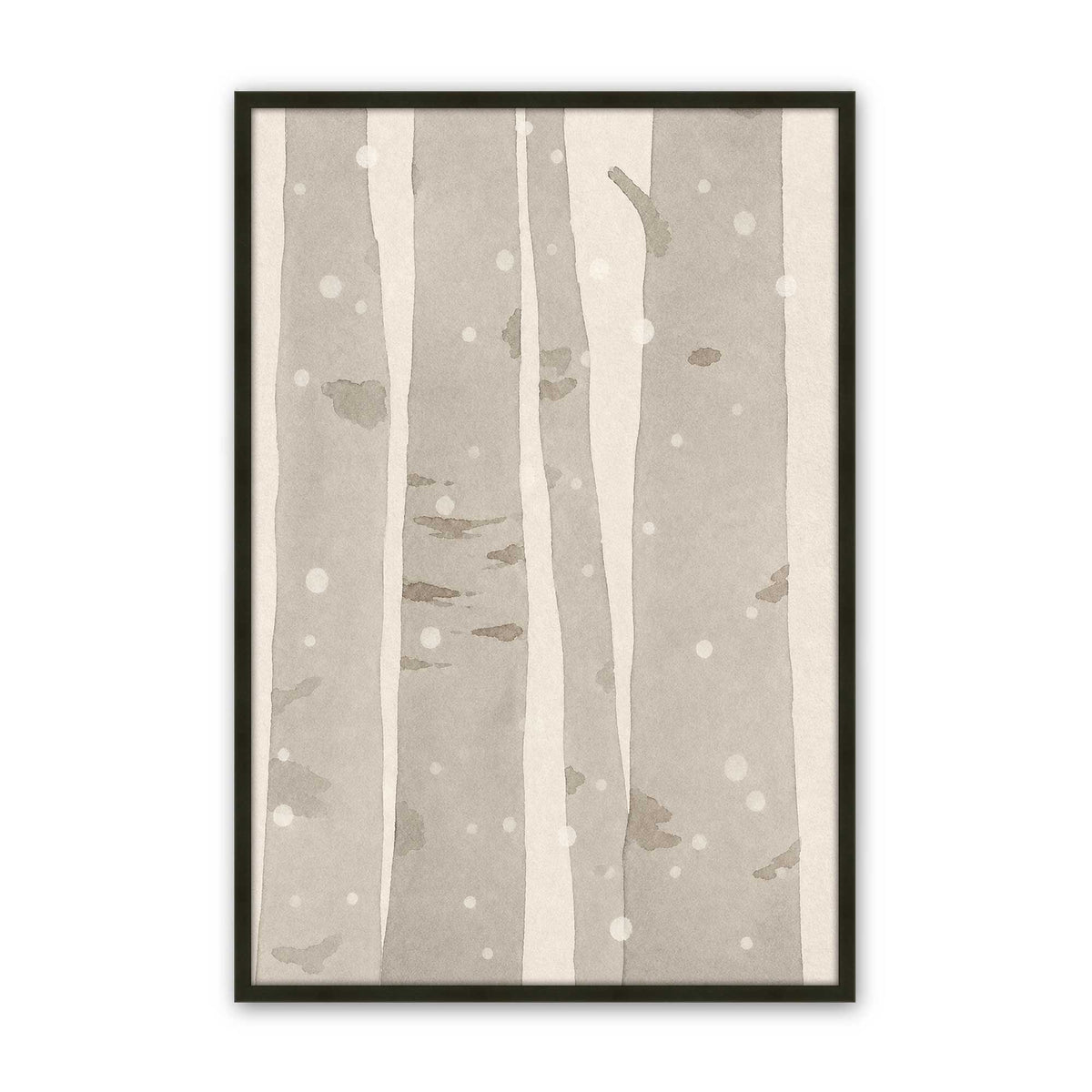 [Color:Satin Black], Picture of art in a Satin Black frame
