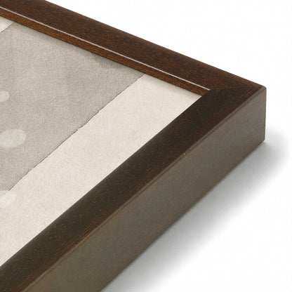 [Color:Belvinder Brown], Picture of art in a Belvinder Brown frame at an angle
