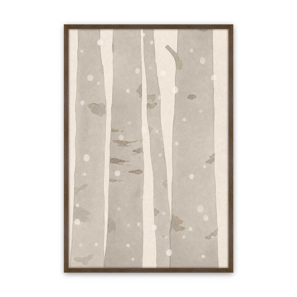 [Color:Walnut], Picture of art in a Walnut frame