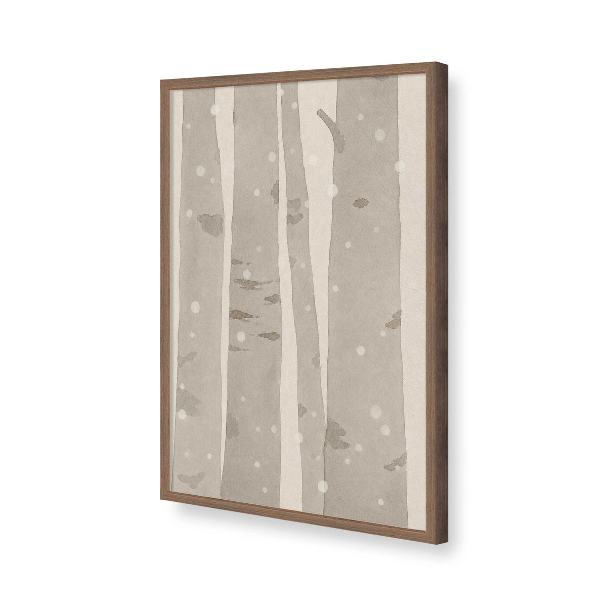 [Color:Walnut], Picture of art in a Walnut frame of the corner