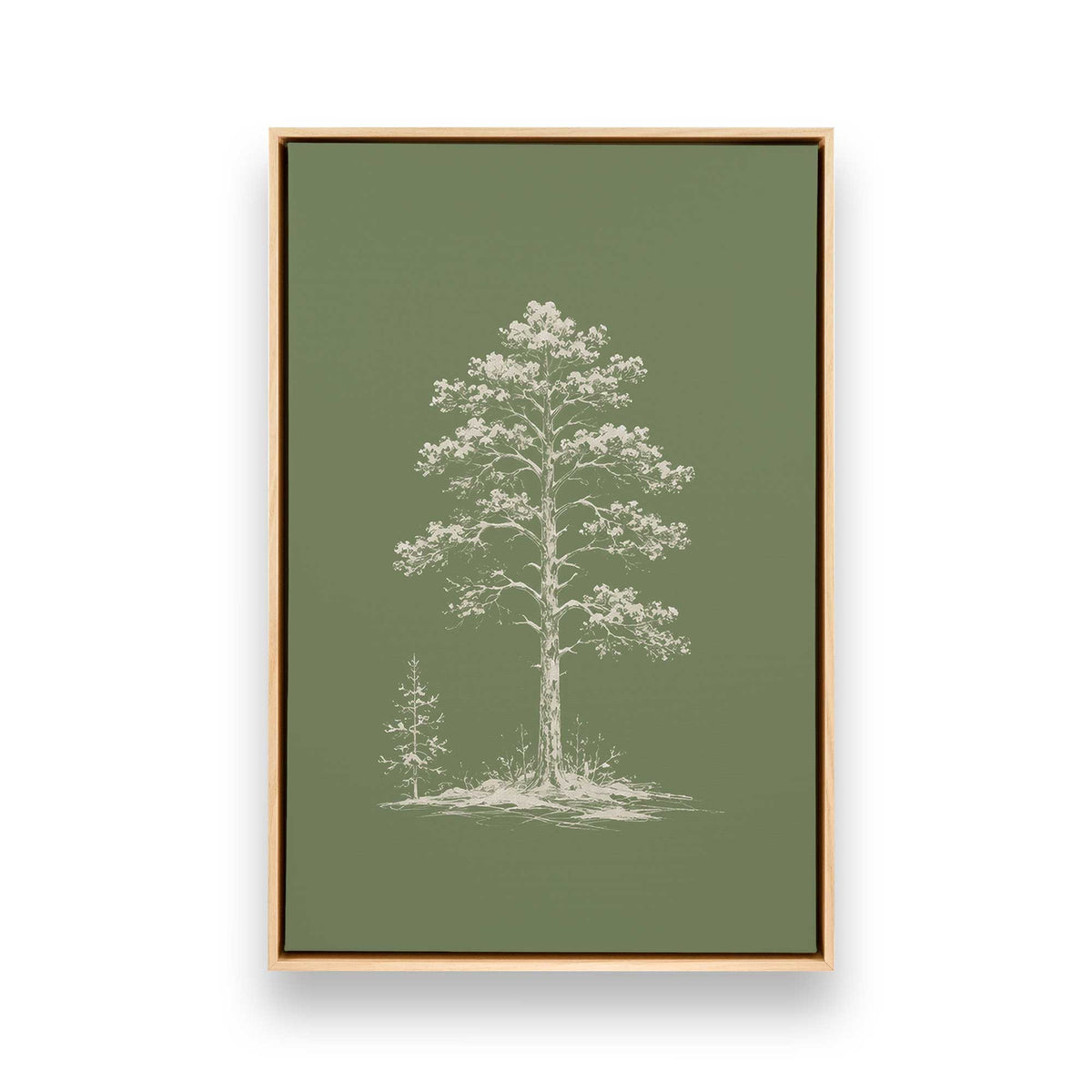 [Color:American Maple], Picture of art in a American Maple frame