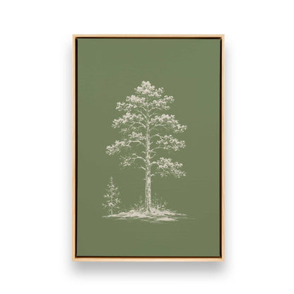 [Color:American Maple], Picture of art in a American Maple frame