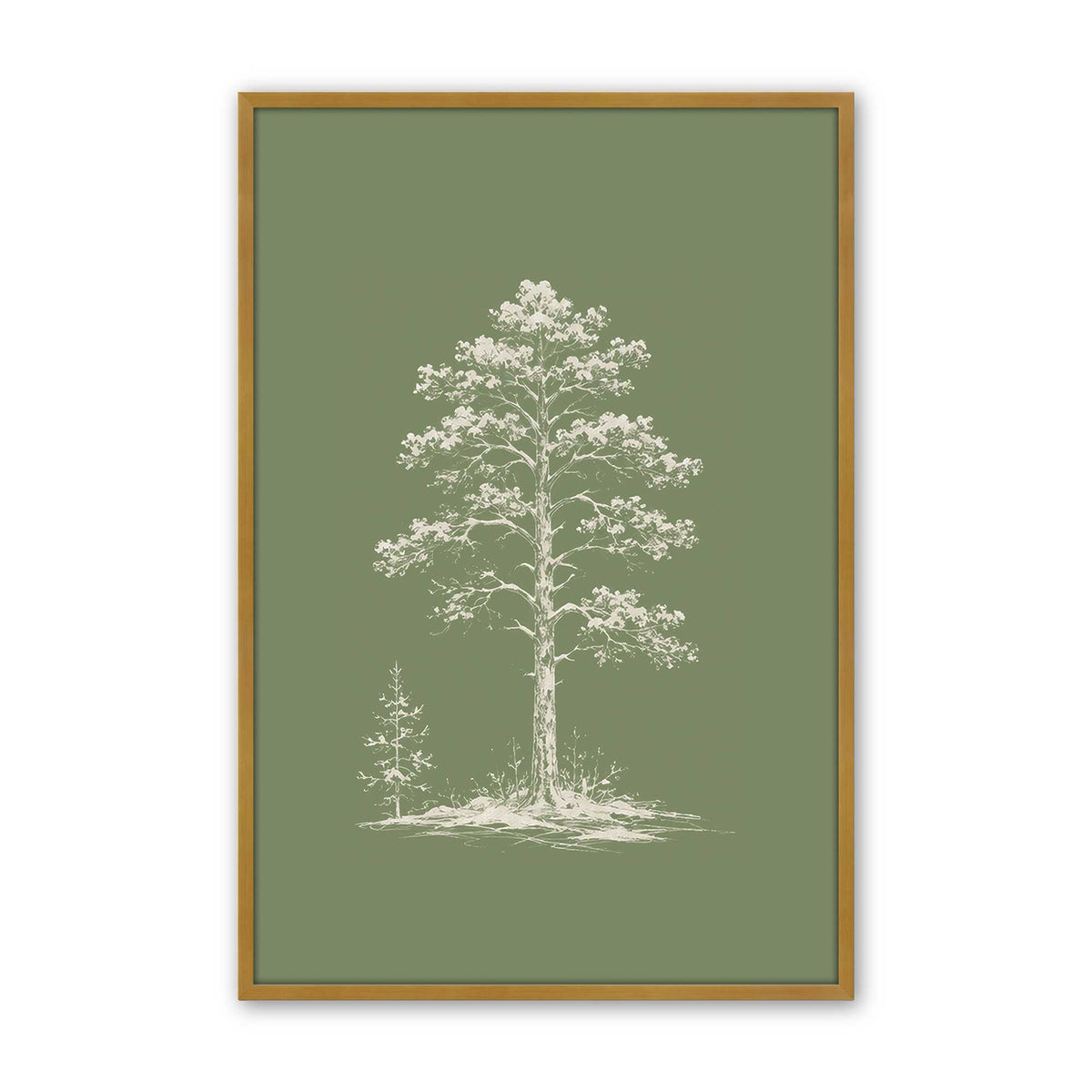 [Color:Polished Gold], Picture of art in a Polished Gold frame