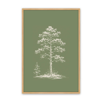 [Color:American Maple], Picture of art in an American Maple frame