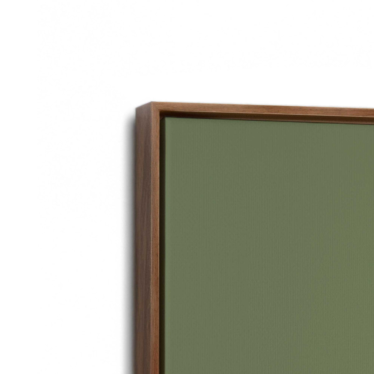 [Color:Walnut], Picture of art in a Walnut frame at an angle