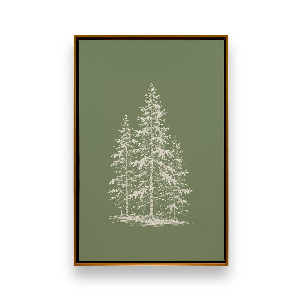 [Color:Polished Gold], Picture of art in a Polished Gold frame