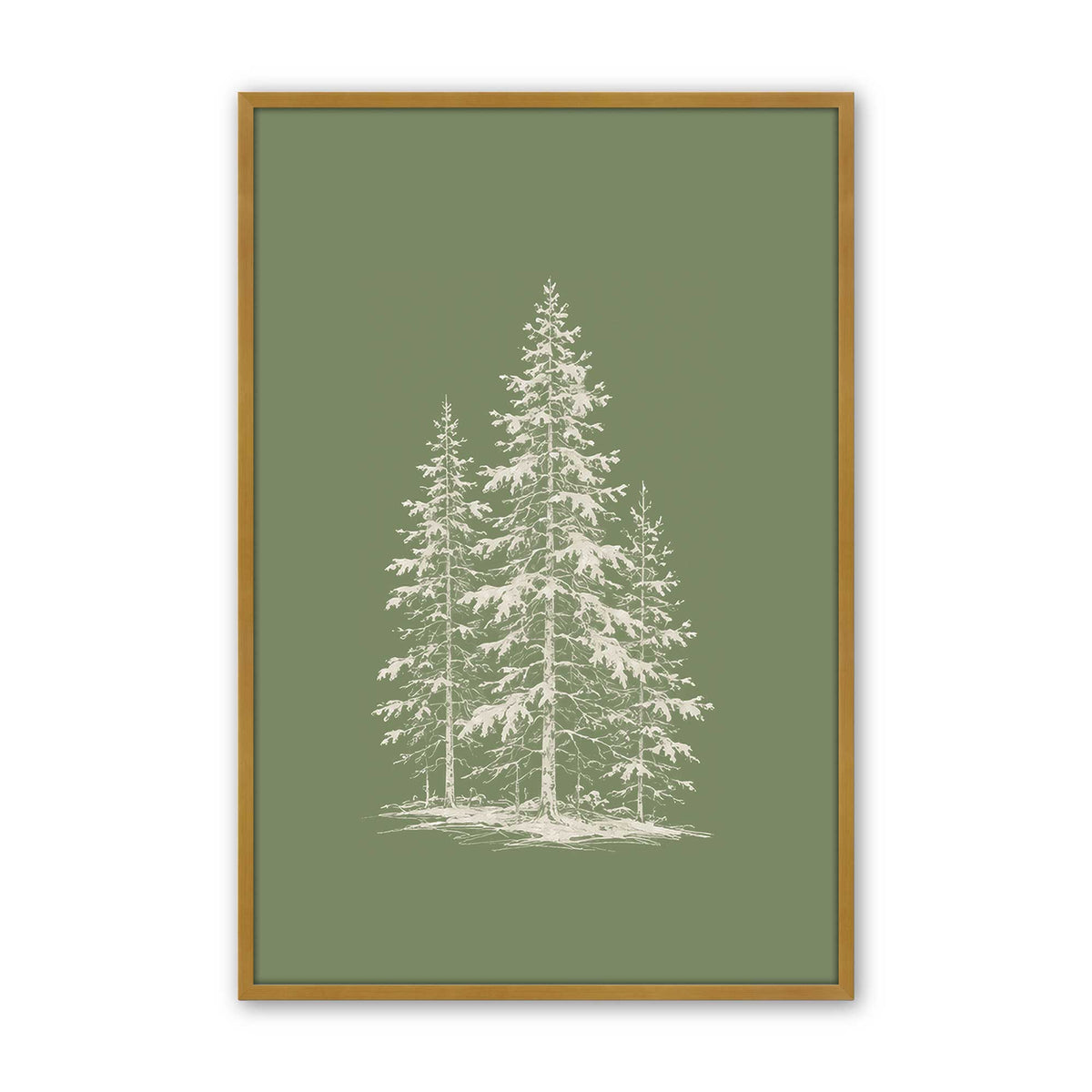 [Color:Polished Gold], Picture of art in a Polished Gold frame