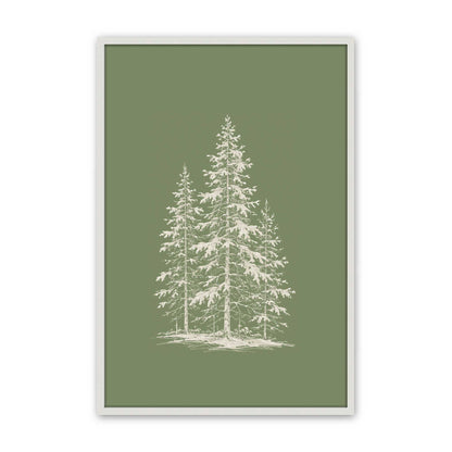[Color:Opaque White], Picture of art in a Opaque White frame