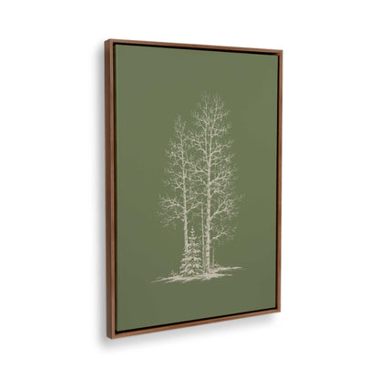 [Color:Walnut], Picture of the corner of the art