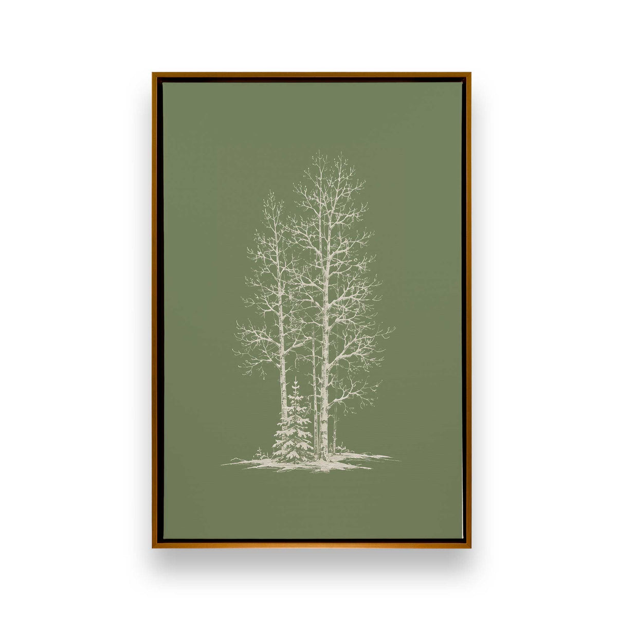 [Color:Polished Gold], Picture of art in a Polished Gold frame