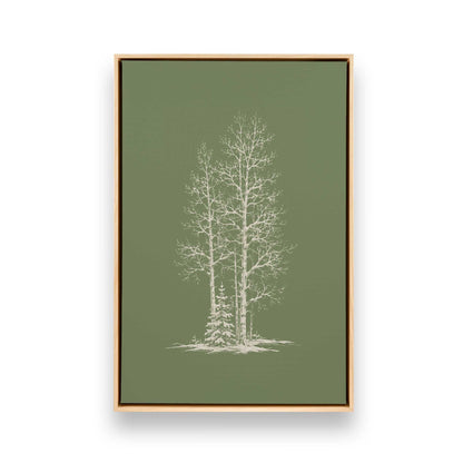 [Color:American Maple], Picture of art in a American Maple frame