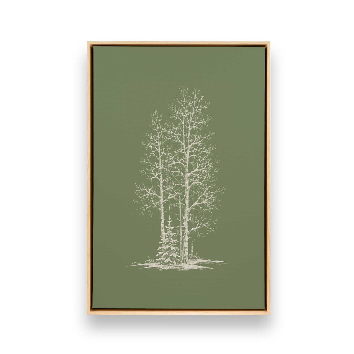 Trees Please Trio, Set of 3 Canvas Prints