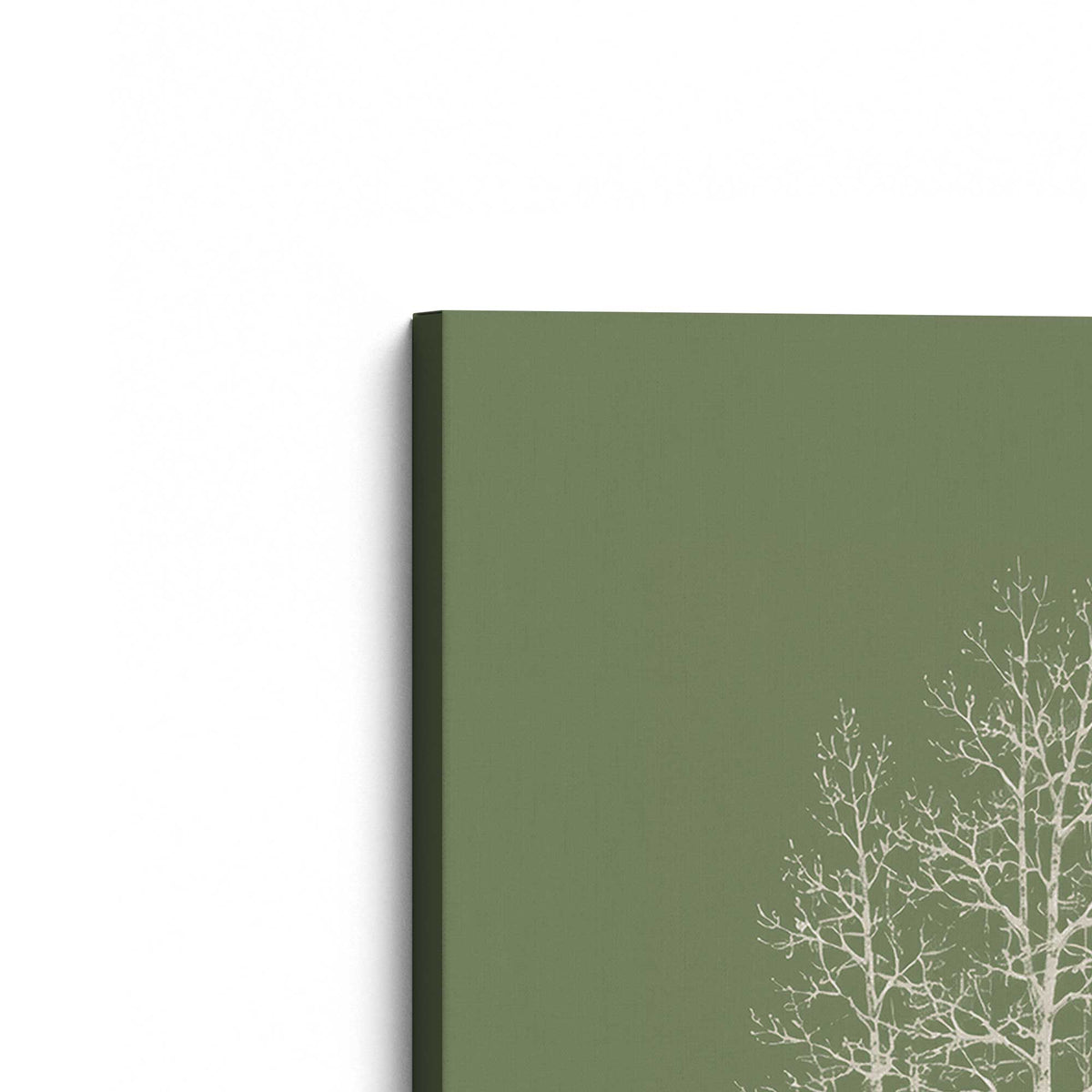 [Color:Stretched Canvas], Picture of the corner of the art