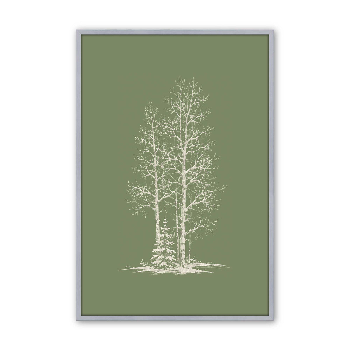 [Color:Polished Chrome], Picture of art in a Polished Chrome frame