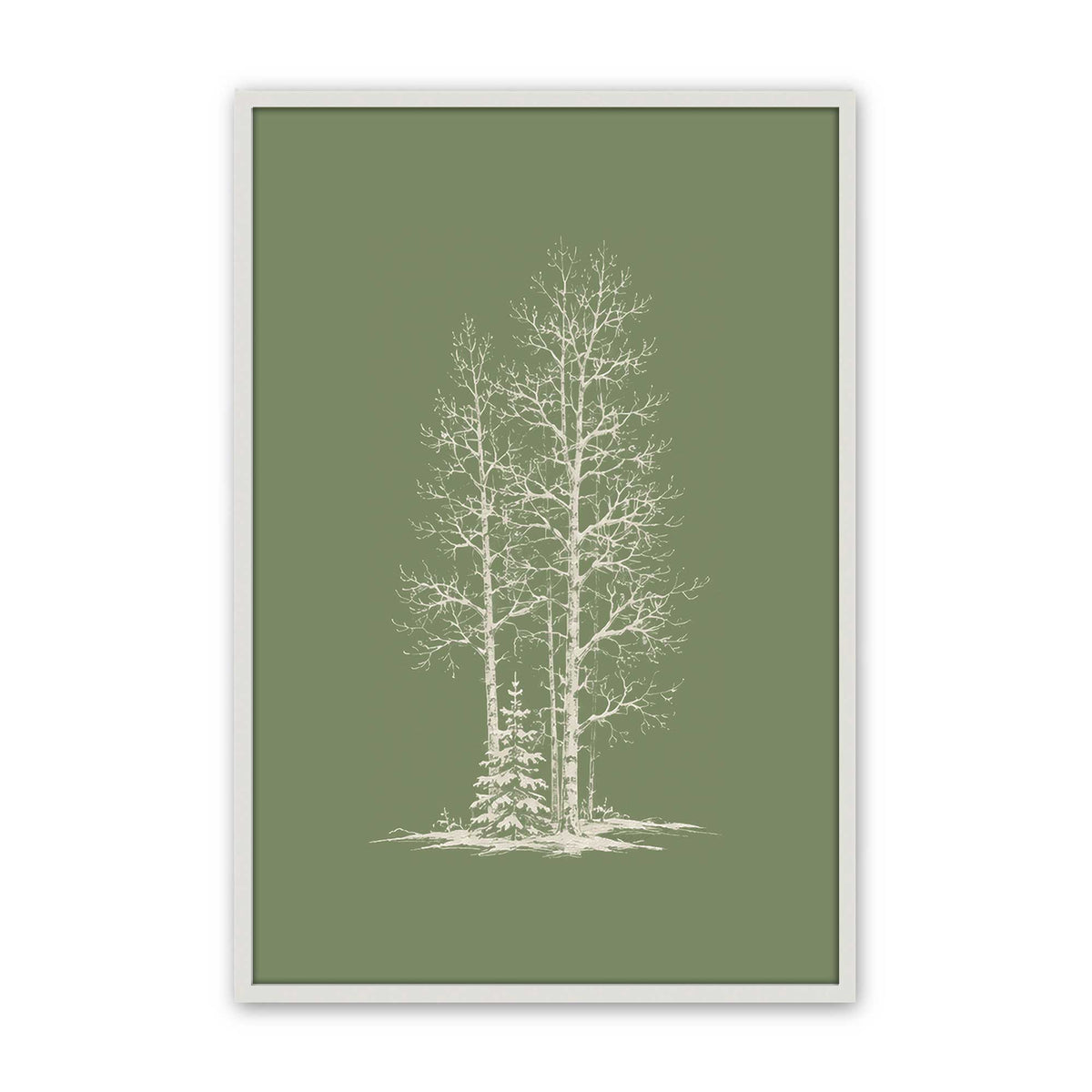 Trees Please Trio Set of 3 At Prints