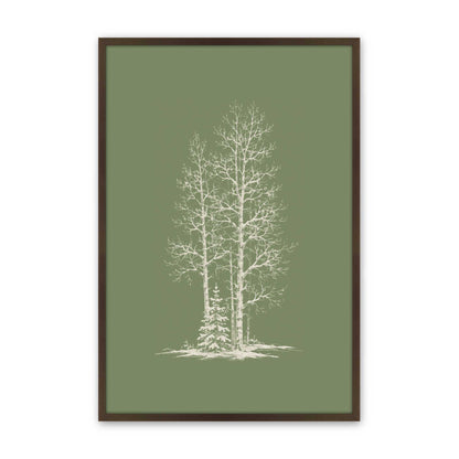 [Color:Belvinder Brown], Picture of art in a Belvinder Brown frame