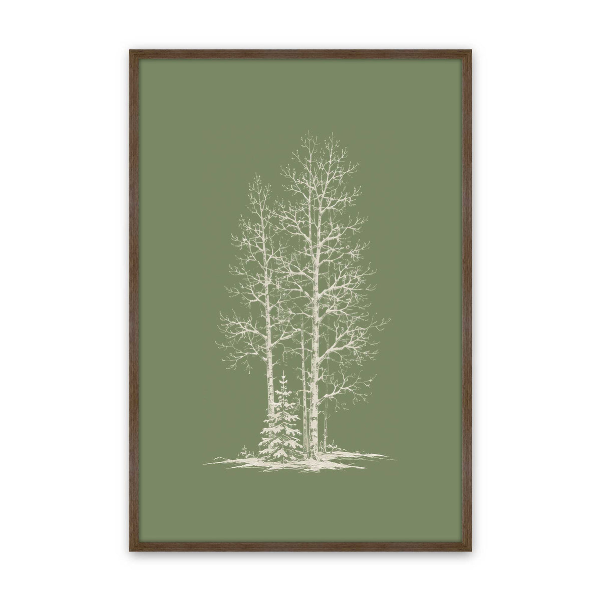 Trees Please Trio Set of 3 At Prints
