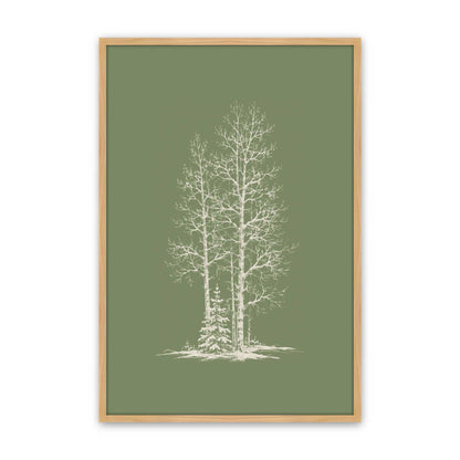 [Color:American Maple], Picture of art in a American Maple frame