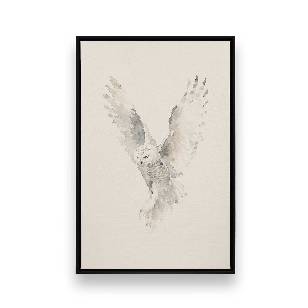 [Color:Satin Black], Picture of art in a Satin Black frame