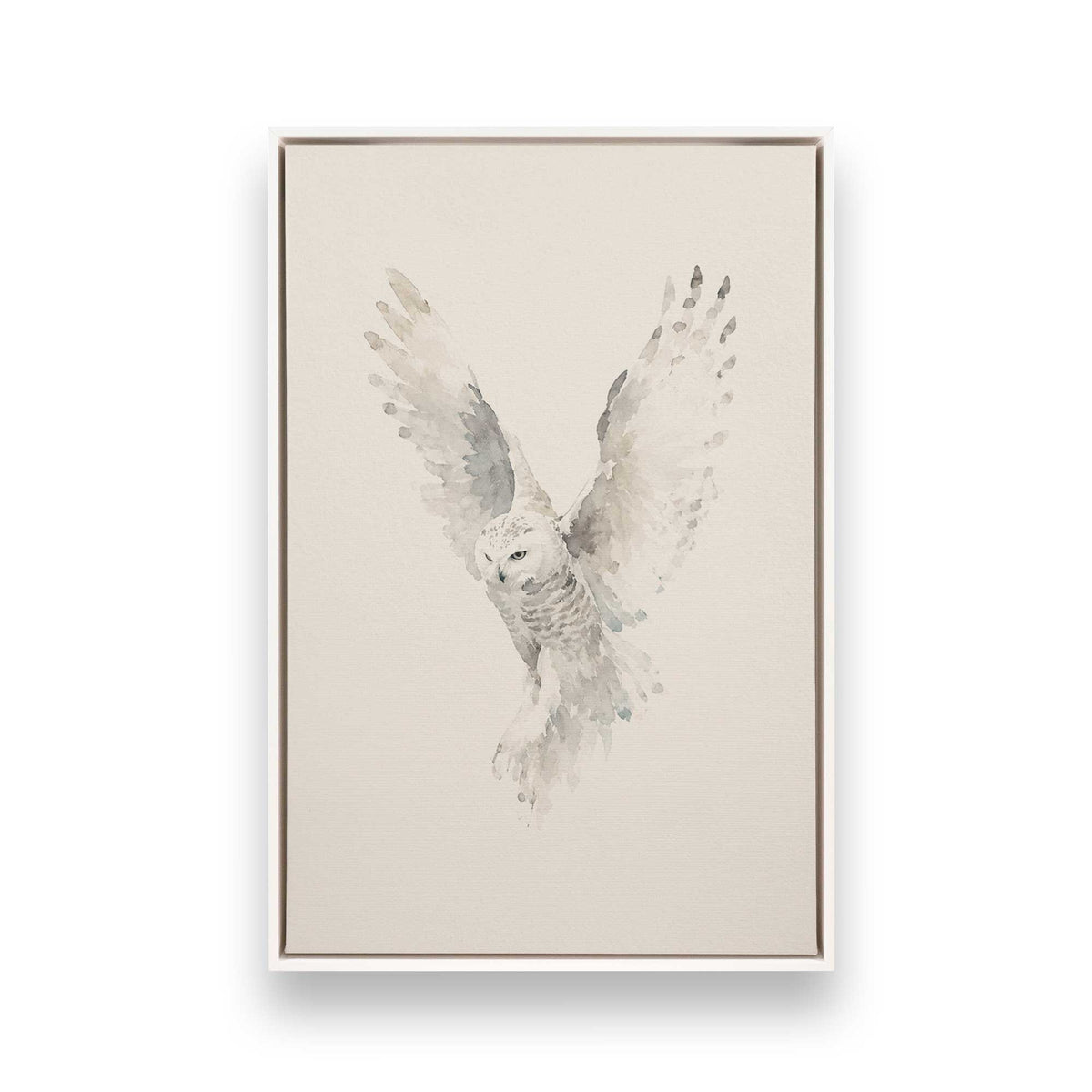 [Color:Opaque White], Picture of art in a White frame