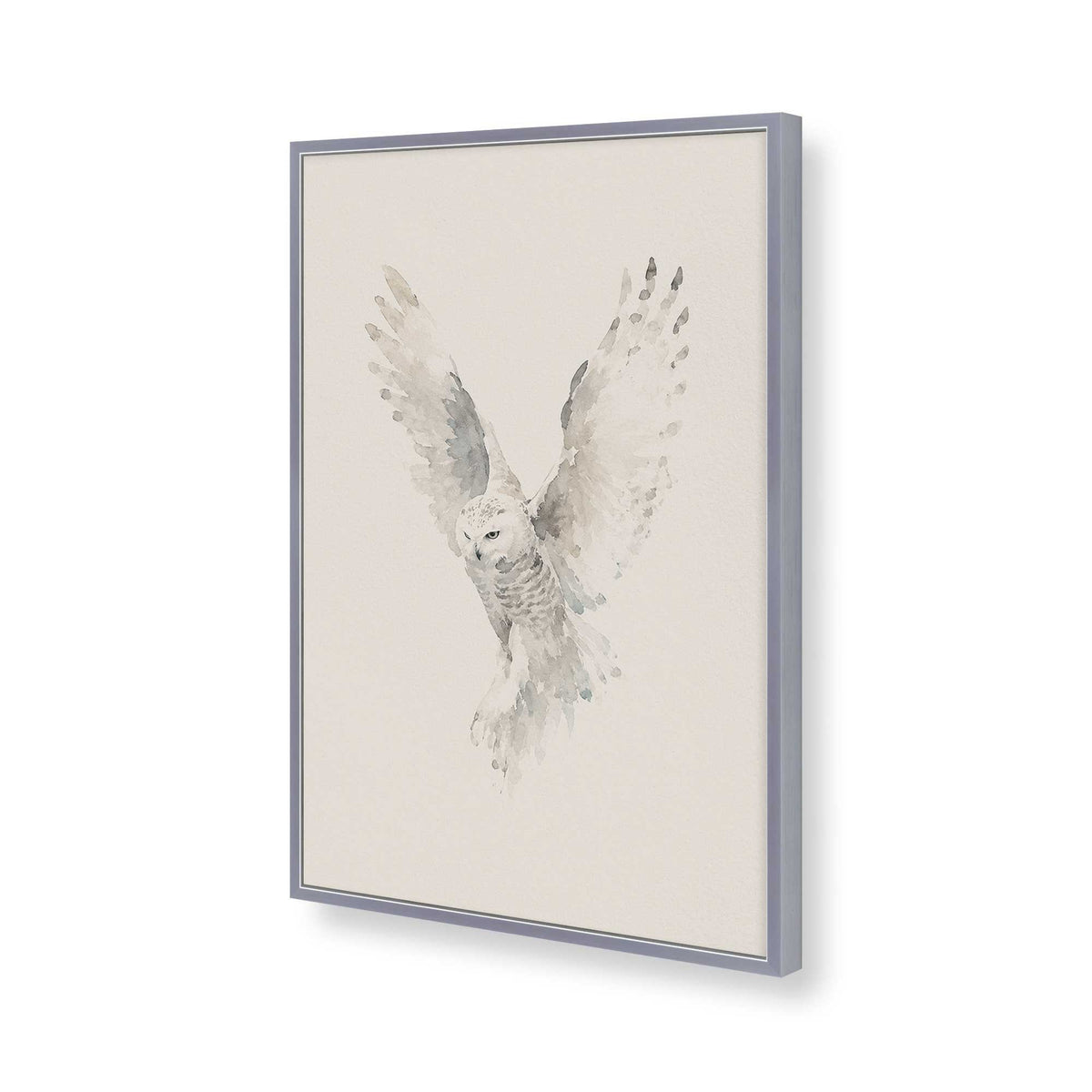 [Color:Polished Chrome], Picture of art in a Polished Chrome frame of the corner