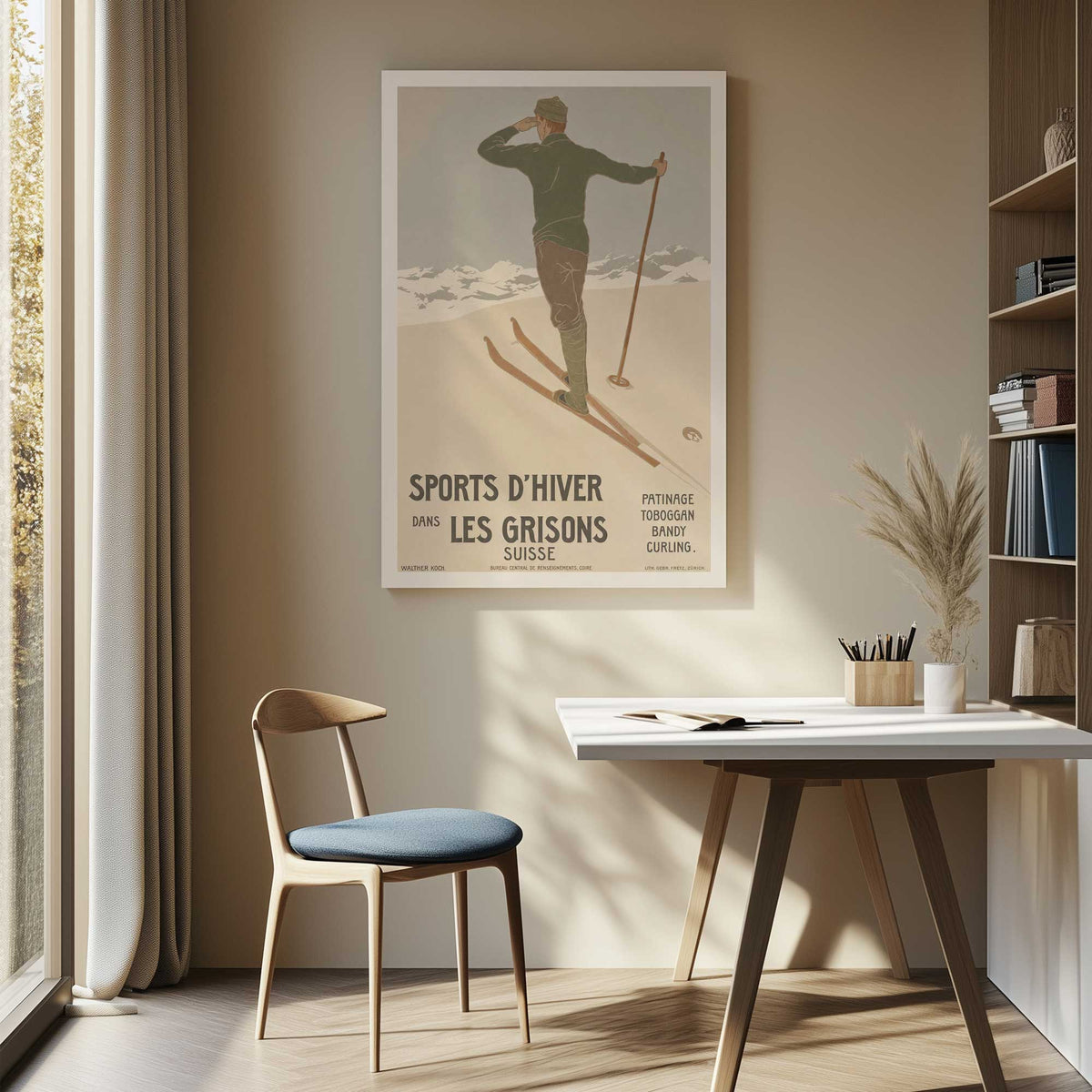 Picture of art in a room
