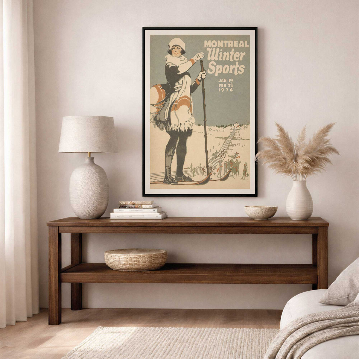 Picture of art in a room